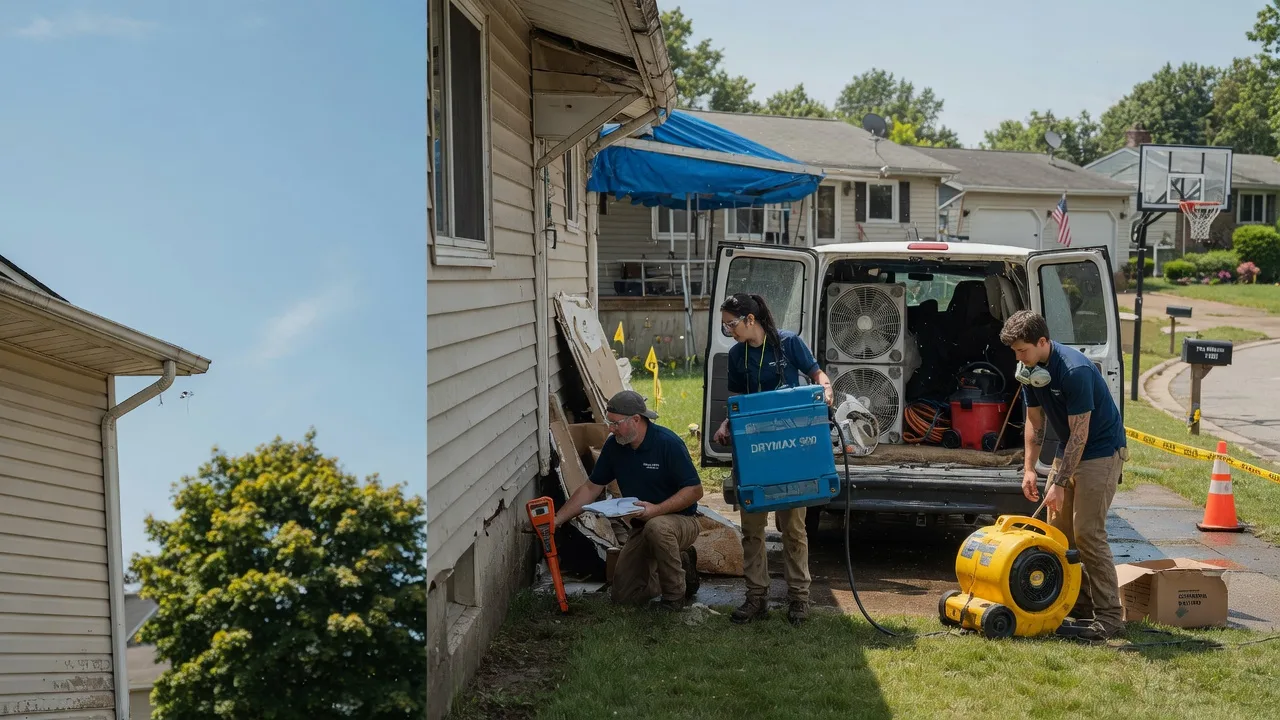 Ceiling Leak Cleanup in Atkinson, NH near me